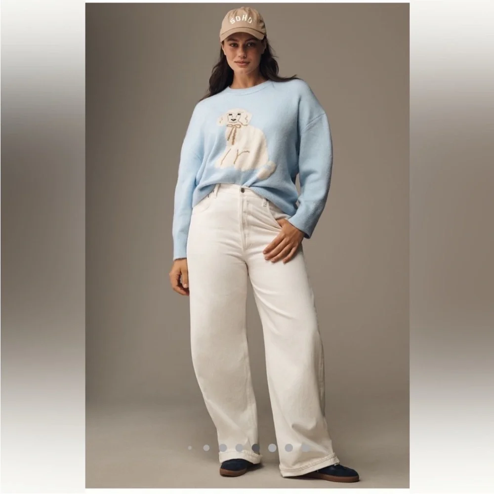 NWT Maeve Crew-Neck Dog Icon
Pullover Sweater - Picture 6 of 11